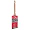 Wooster 2-1/2" Semi-Oval Angle Sash Soft, Silver CT Polyester Bristle, Paint Brush, Wood Handle 5228-2 1/2 - alternate 1